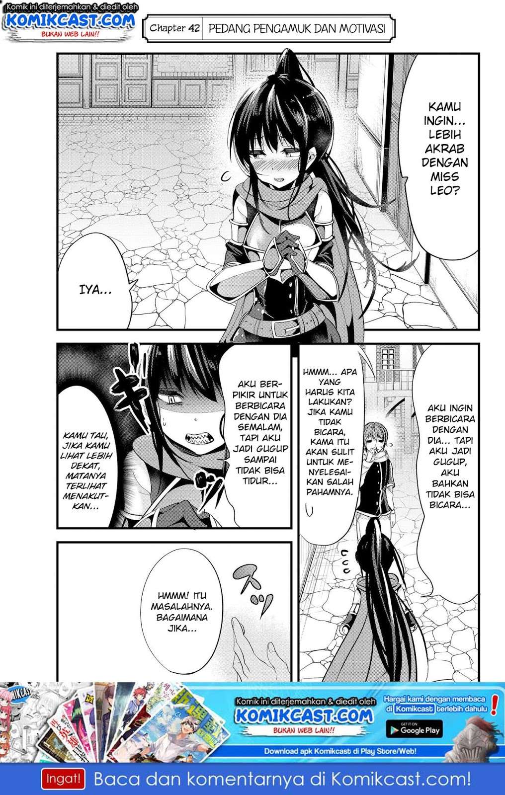 Baca Manga Ima Made Ichido mo Onna Atsukaisareta koto ga nai Onna Kishi wo Onna Atsukai suru Chapter 42 Gambar 2