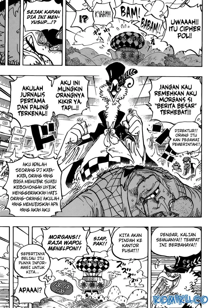 One Piece Chapter 956 Gambar 8