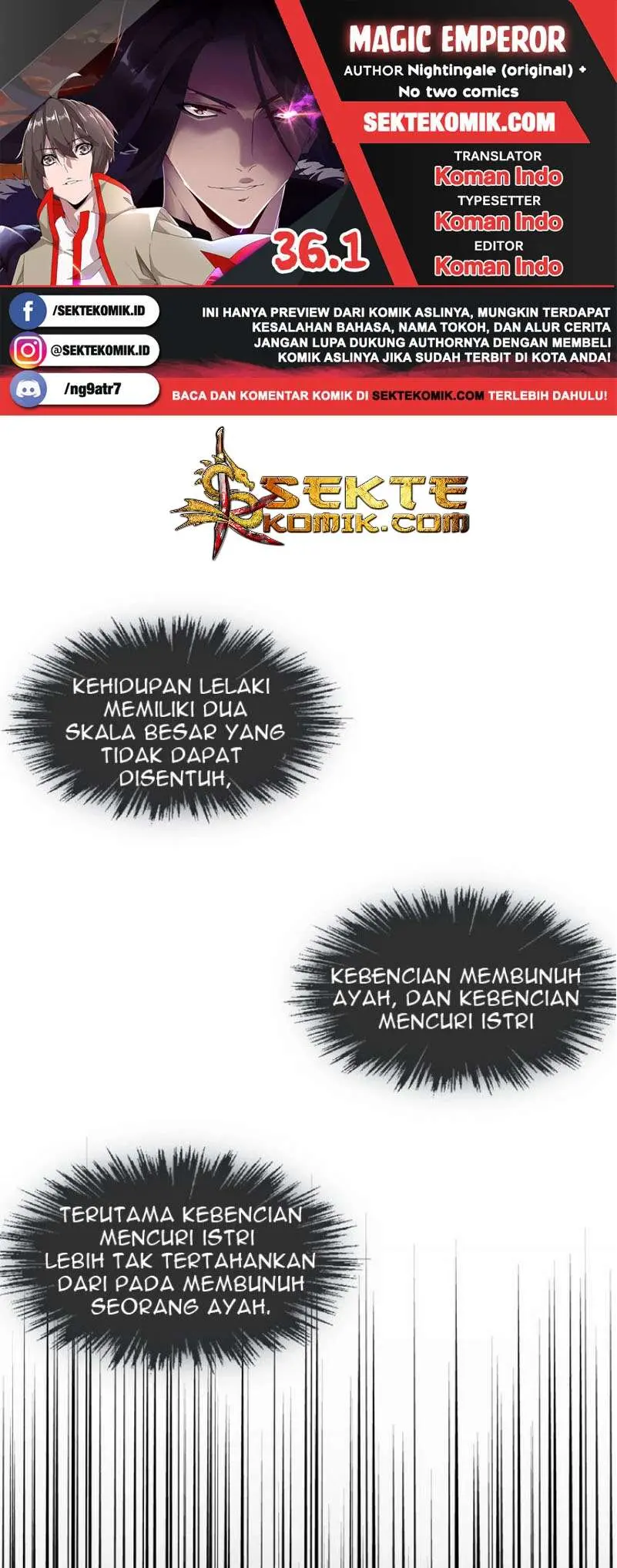 Baca Komik Magic Emperor Chapter 36 Gambar 1