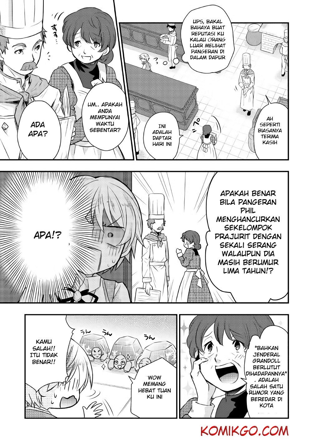 Tensei Ouji wa Daraketai Chapter 04 Gambar 24