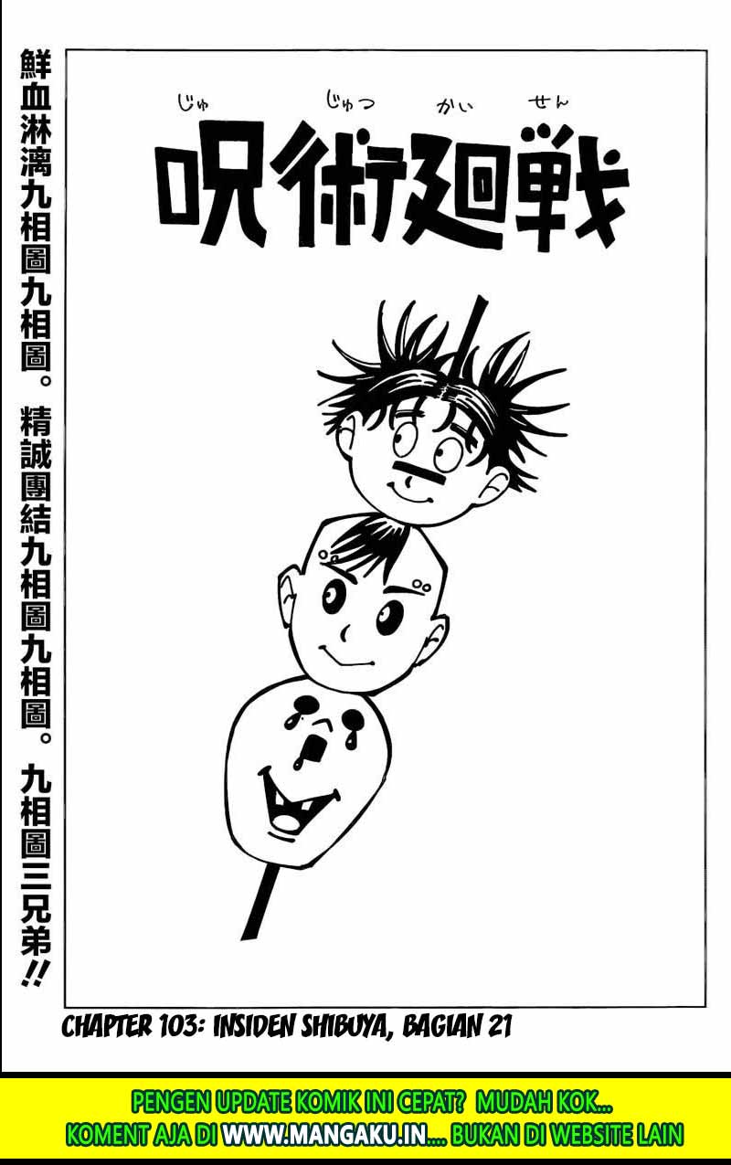 Baca Manga Jujutsu Kaisen Chapter 103 Gambar 2