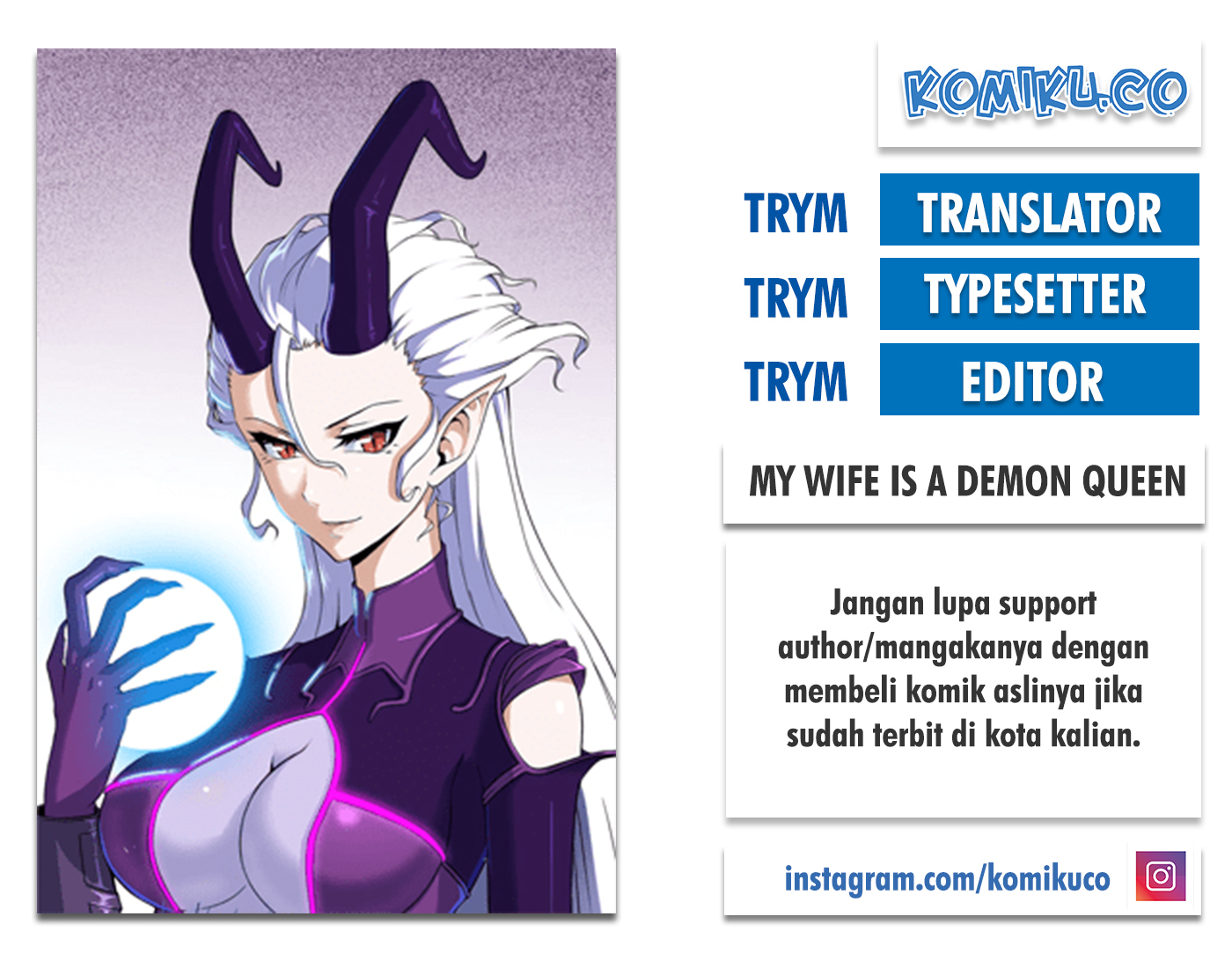 Baca Komik My Wife is a Demon Queen Chapter 192 Gambar 1