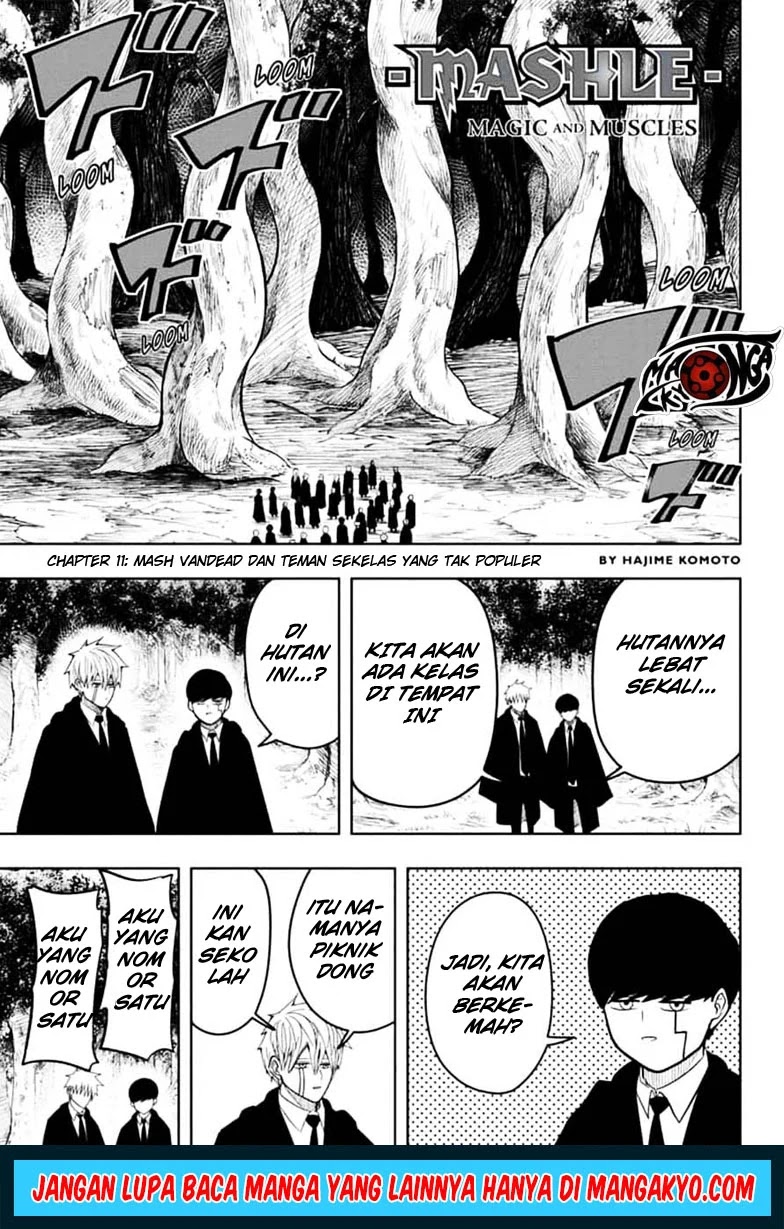 Mashle: Magic and Muscles - Chapter 11 - Page 1