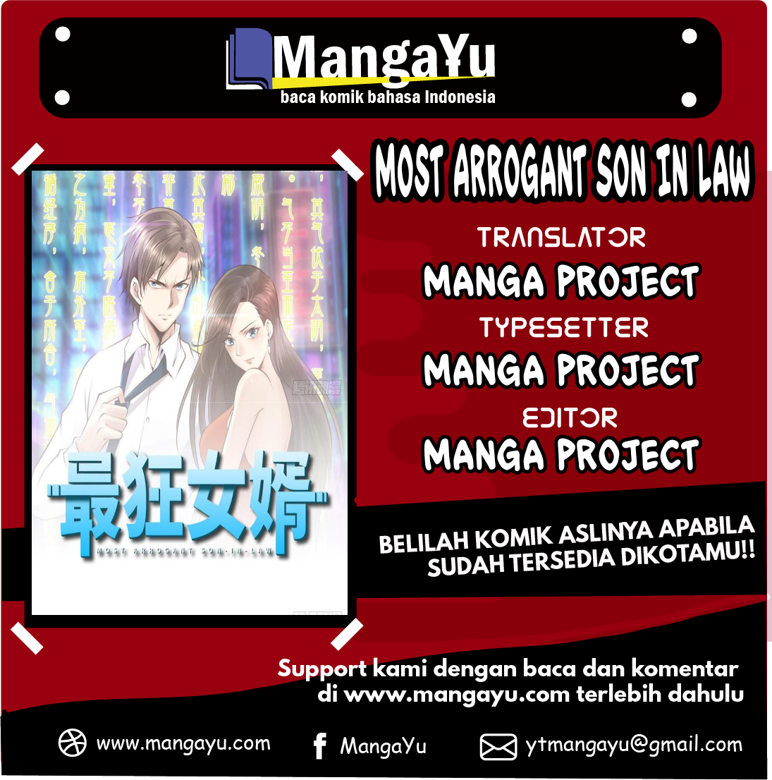 Baca Komik Most Arrogant Son In Law Chapter 04 Gambar 1