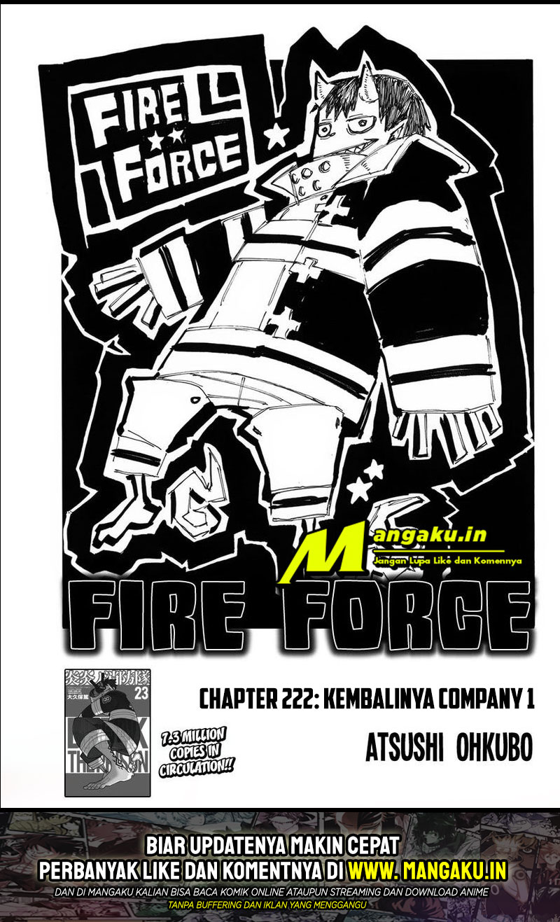 Baca Manga Fire Brigade of Flames Chapter 222 Gambar 2