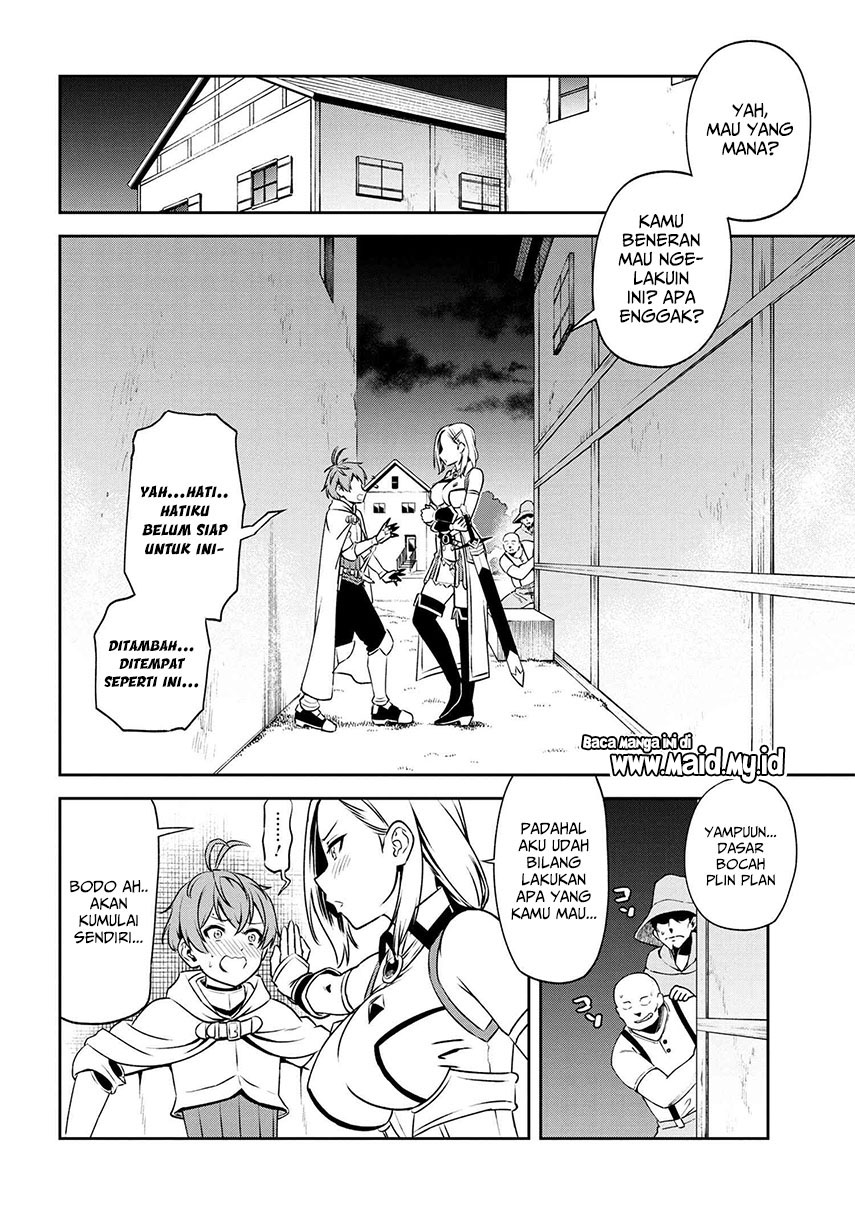 Toshiue elite onna kishi ga boku no mae de dake kawaii Chapter 04.1 Gambar 17