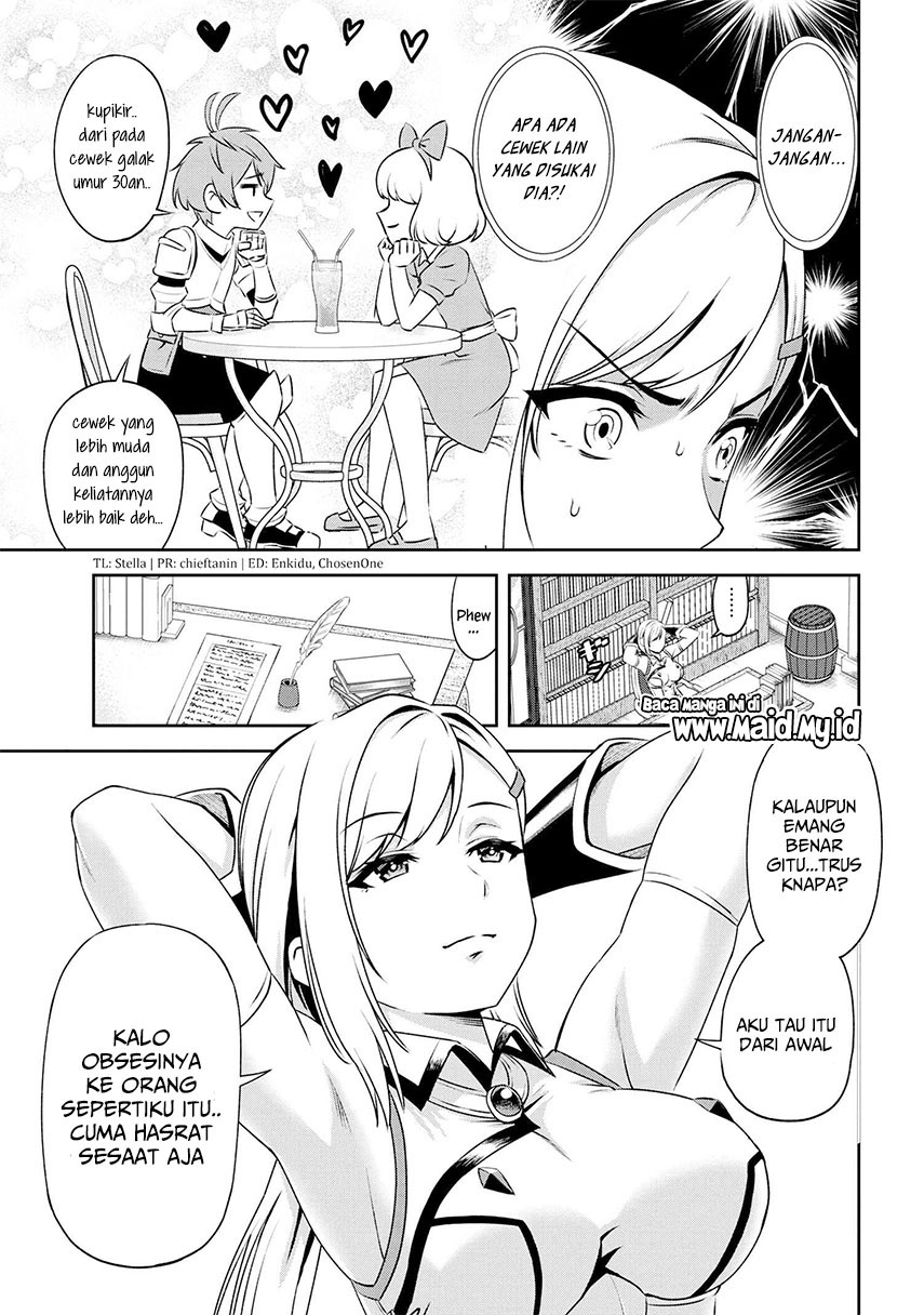 Toshiue elite onna kishi ga boku no mae de dake kawaii Chapter 04.1 Gambar 6