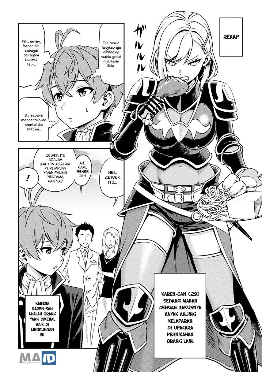 Toshiue elite onna kishi ga boku no mae de dake kawaii Chapter 03.2 Gambar 5