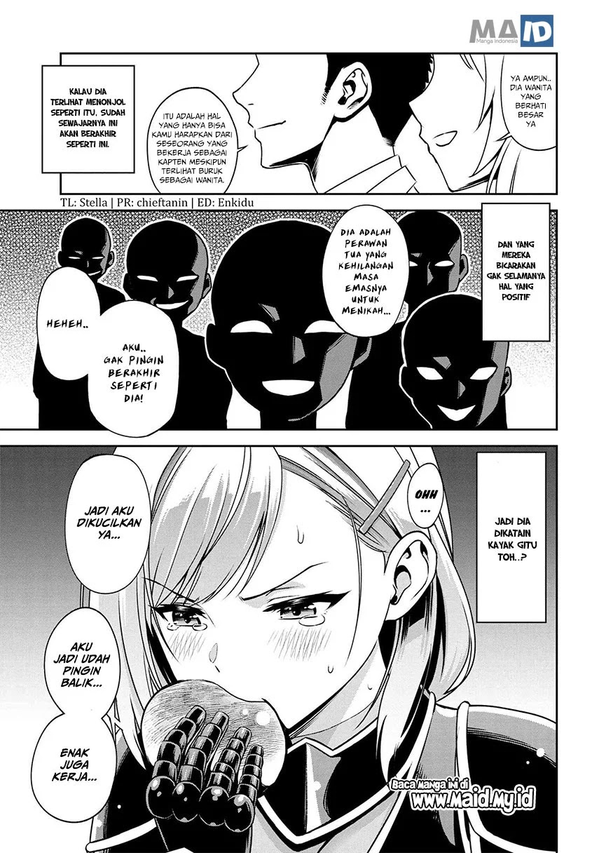 Toshiue elite onna kishi ga boku no mae de dake kawaii Chapter 03.2 Gambar 6
