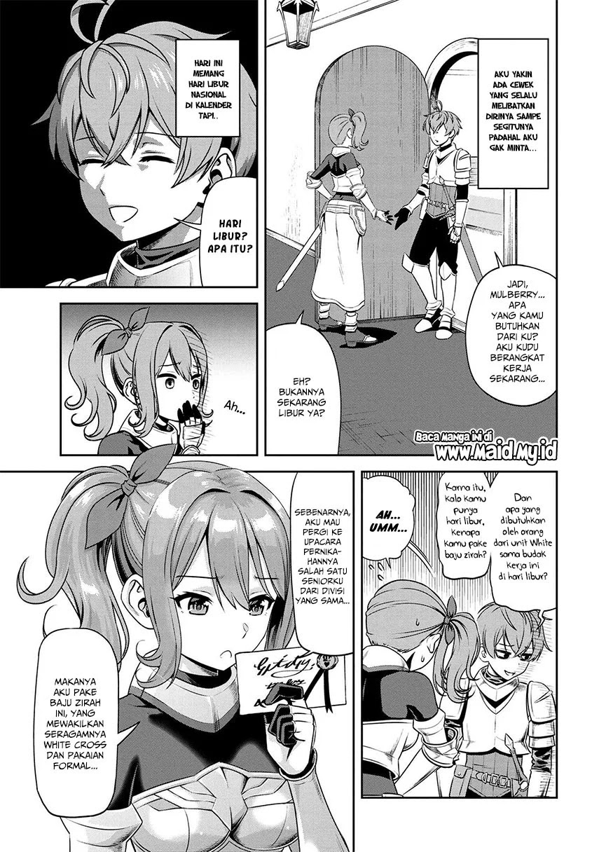 Toshiue elite onna kishi ga boku no mae de dake kawaii Chapter 03.1 Gambar 13