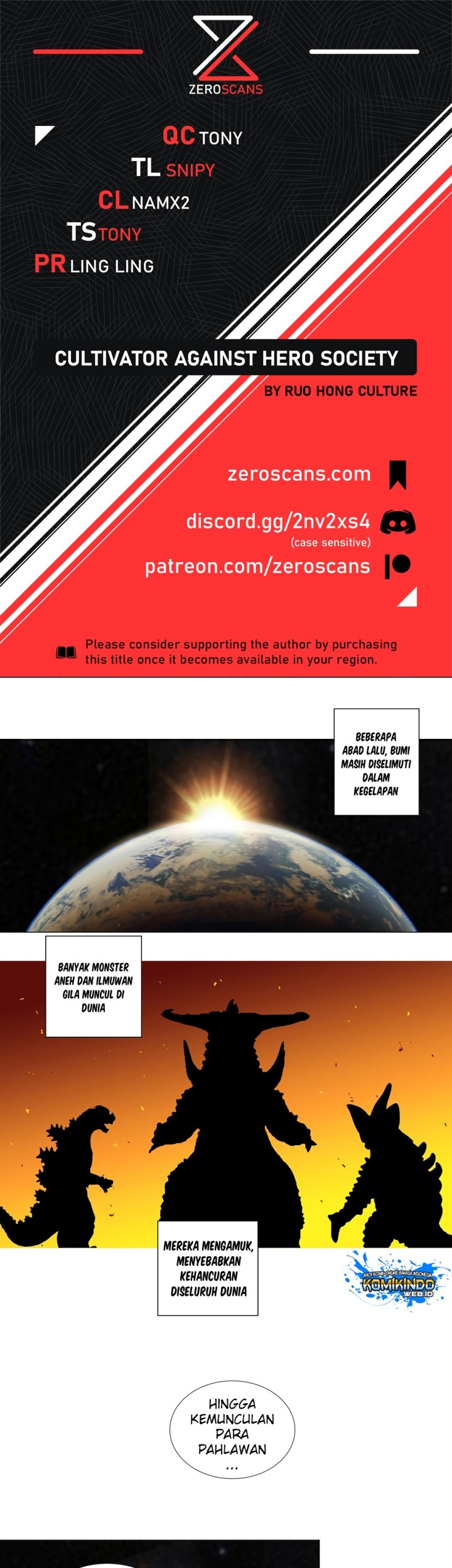 Baca Manhua Cultivator Against Hero Society Chapter 02 Gambar 2