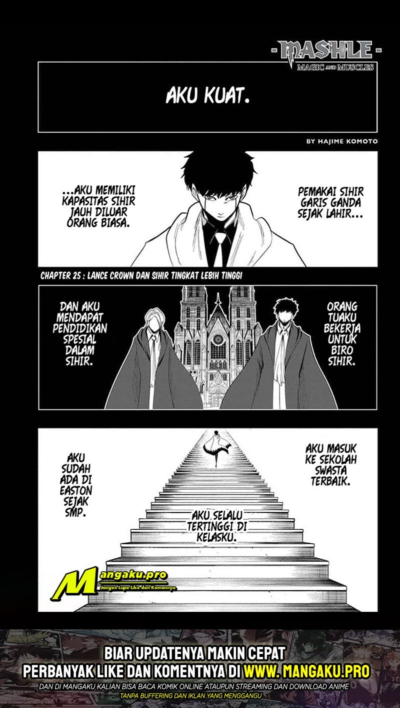 Mashle: Magic and Muscles - Chapter 25 - Page 2