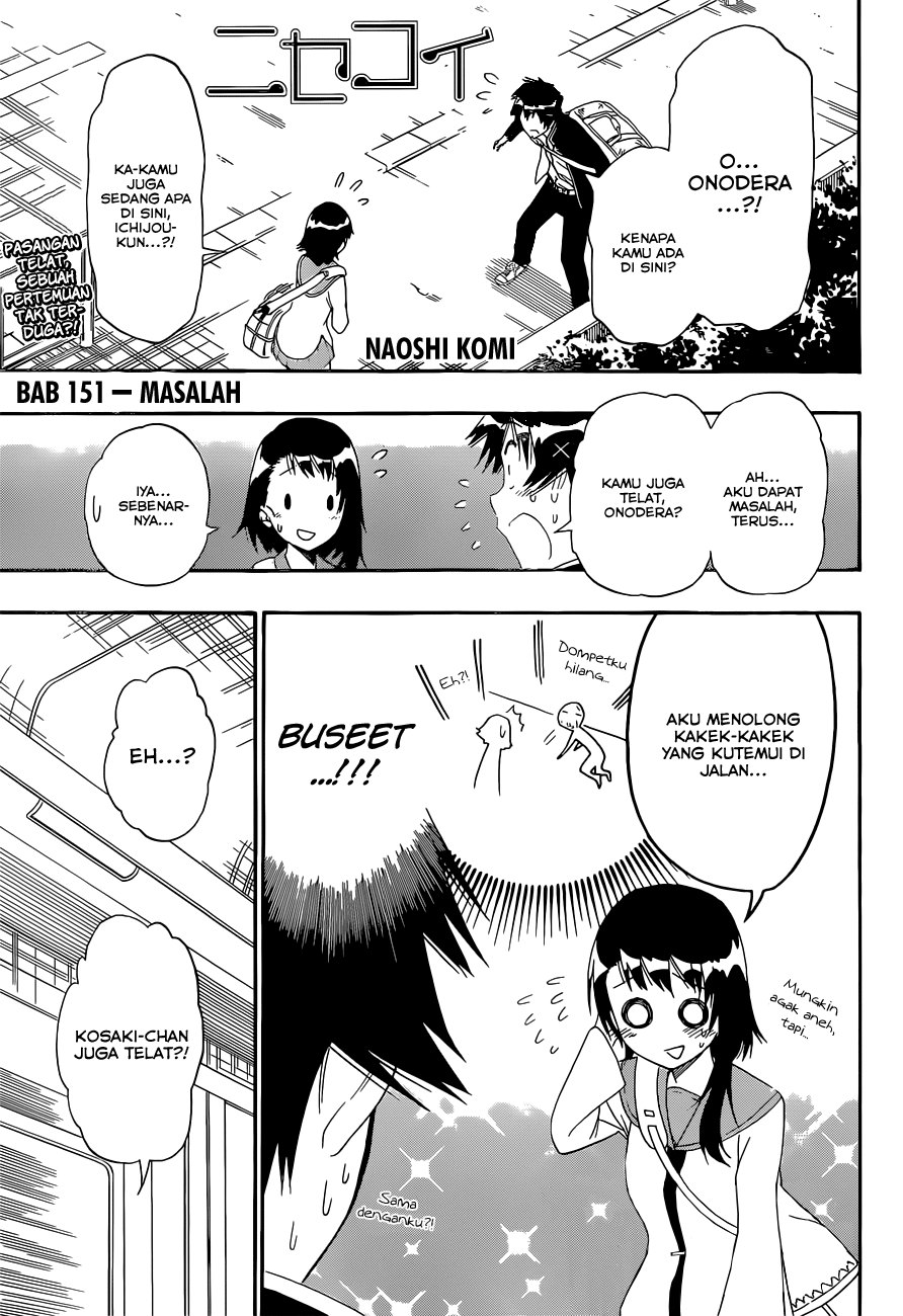 Baca Manga Nisekoi Chapter 151 Gambar 2