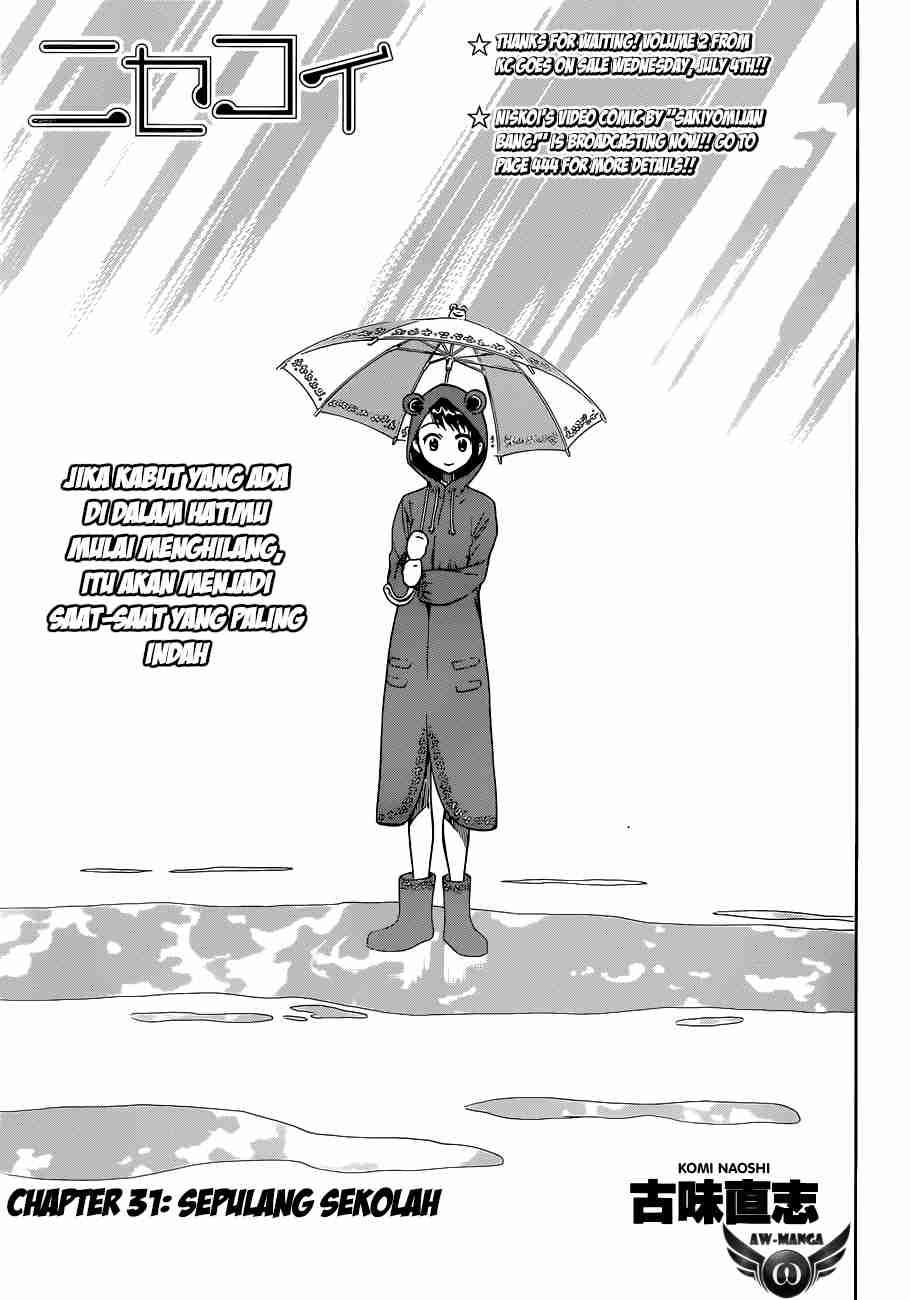 Baca Manga Nisekoi Chapter 31 Gambar 2