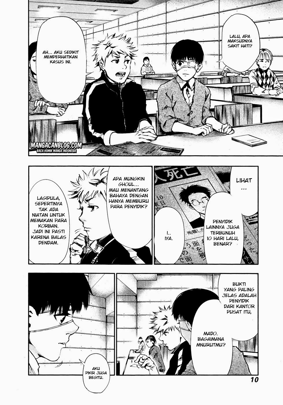 Tokyo Ghoul Chapter 30 Gambar 9