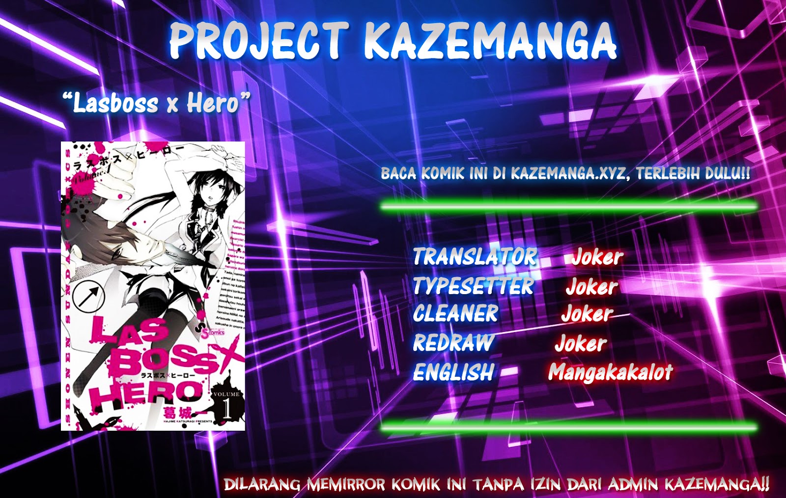 Baca Komik Lasboss x Hero Chapter 4 Gambar 1