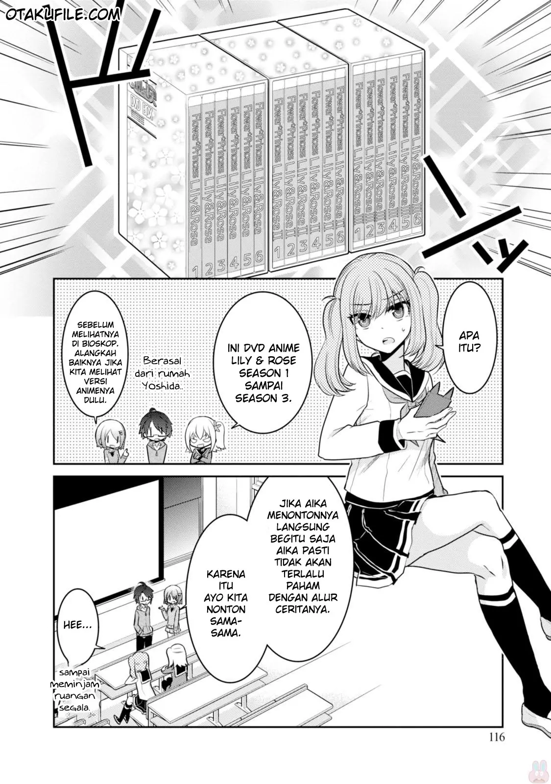 Ore ga Fujoshi de Aitsu ga Yuri-ota de Chapter 14 Gambar 13