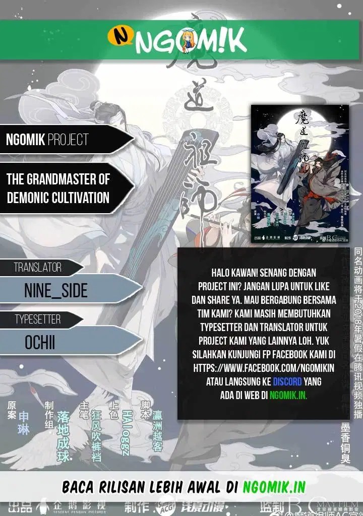 Baca Komik The Grandmaster of Demonic Cultivation Chapter 06 Gambar 1