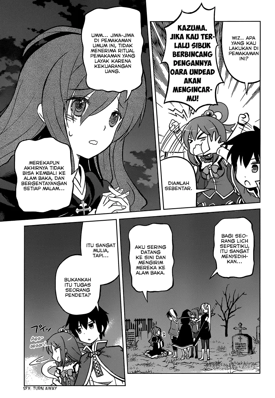 Kono Subarashii Sekai ni Shukufuku o! Chapter 03 Gambar 24