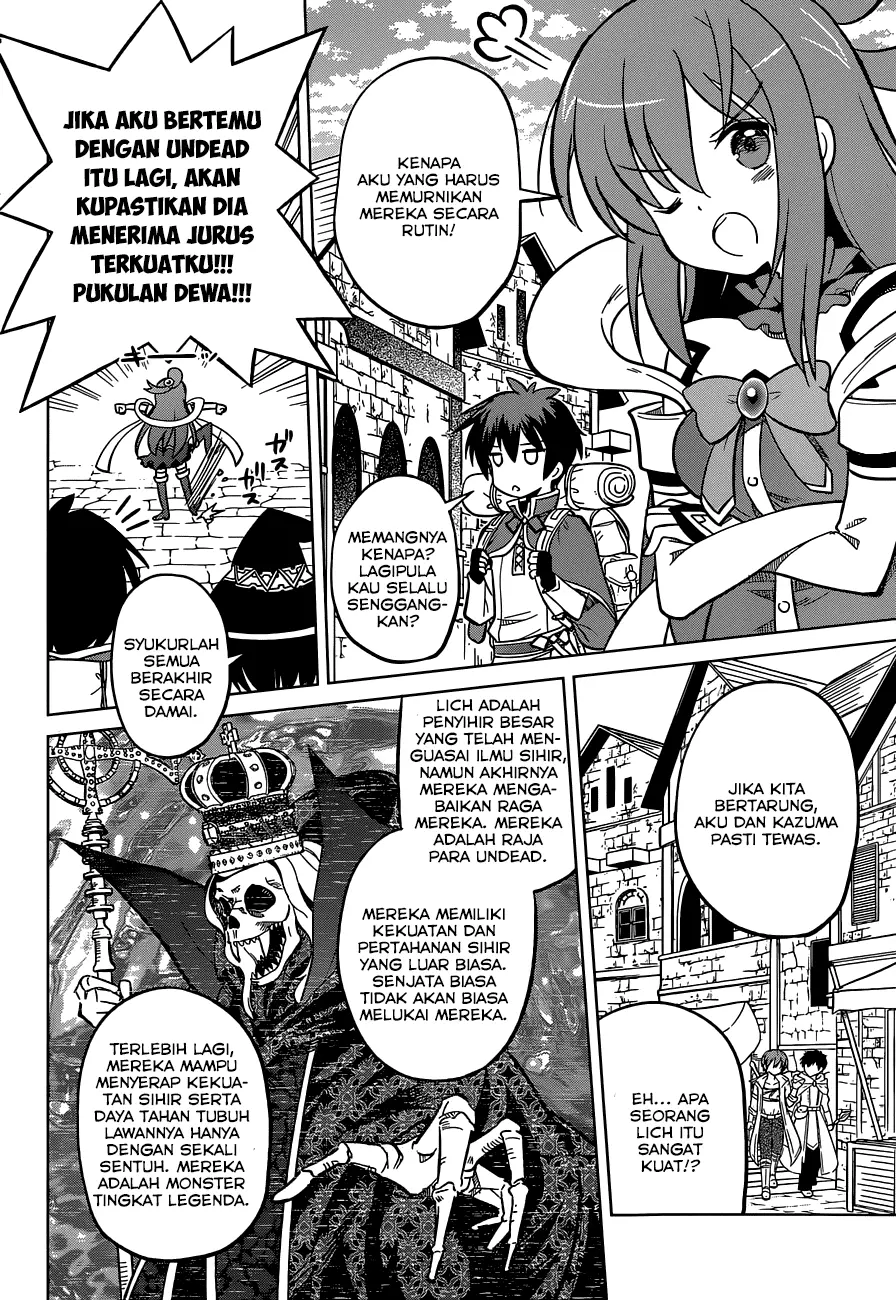 Kono Subarashii Sekai ni Shukufuku o! Chapter 03 Gambar 27