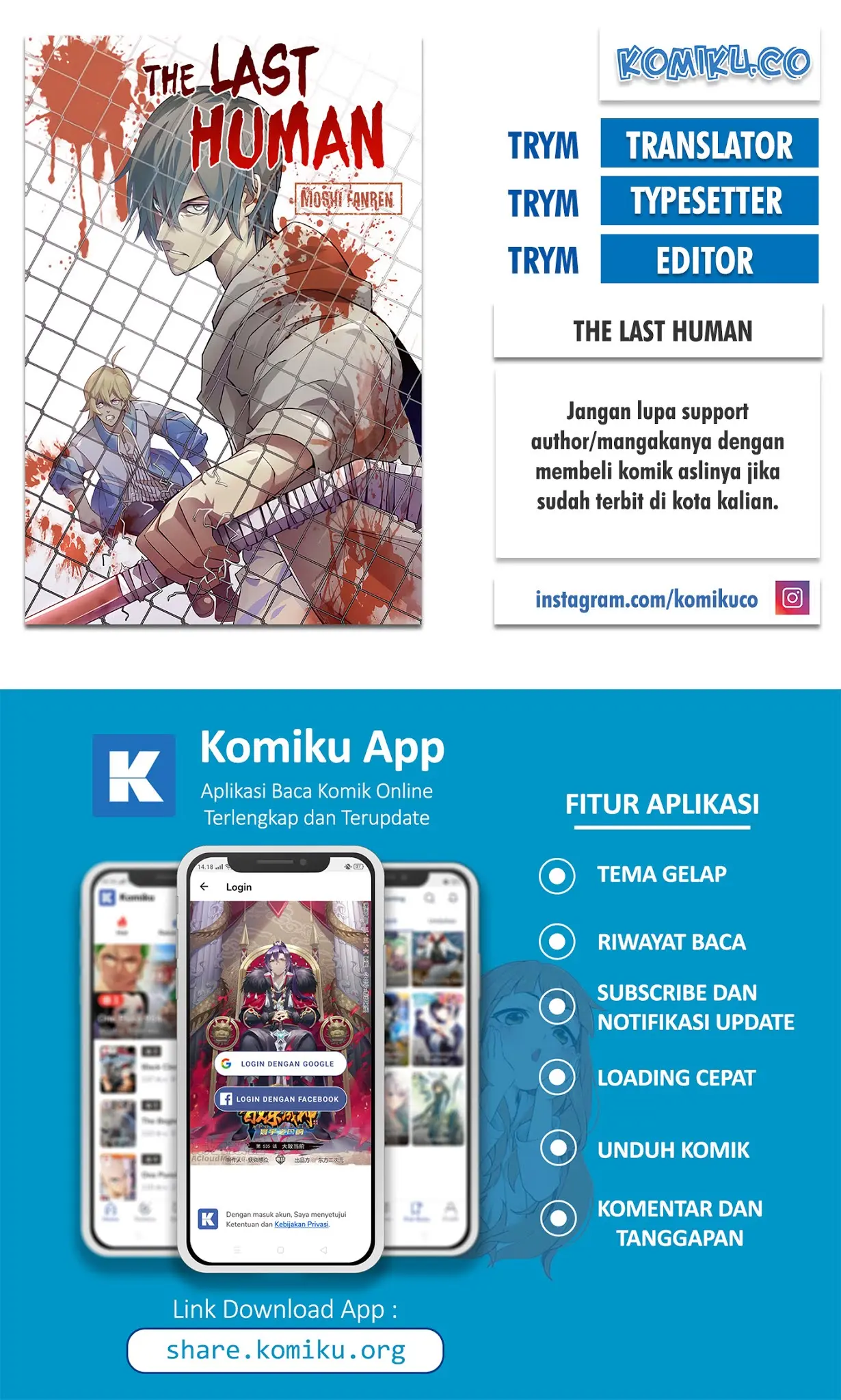 Baca Komik The Last Human Chapter 284 Gambar 1