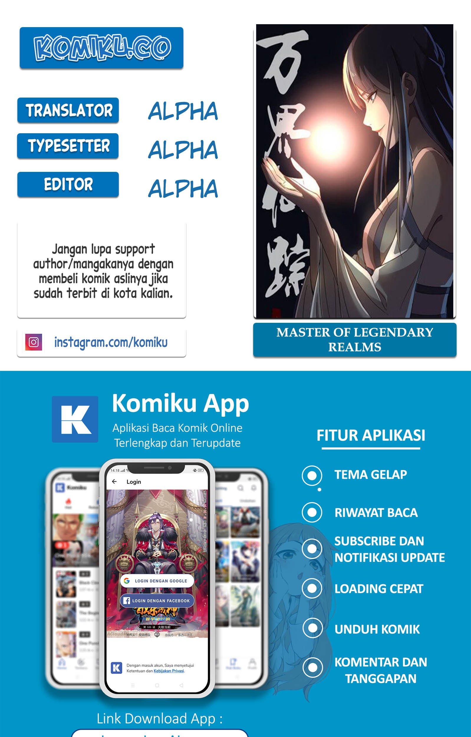 Baca Komik Master of Legendary Realms Chapter 210 Gambar 1