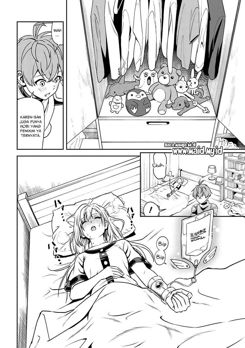 Toshiue elite onna kishi ga boku no mae de dake kawaii Chapter 05.2 Gambar 14