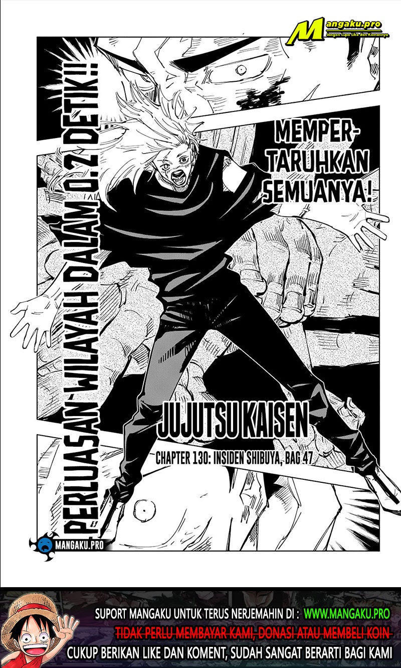 Baca Manga Jujutsu Kaisen Chapter 130 Gambar 2