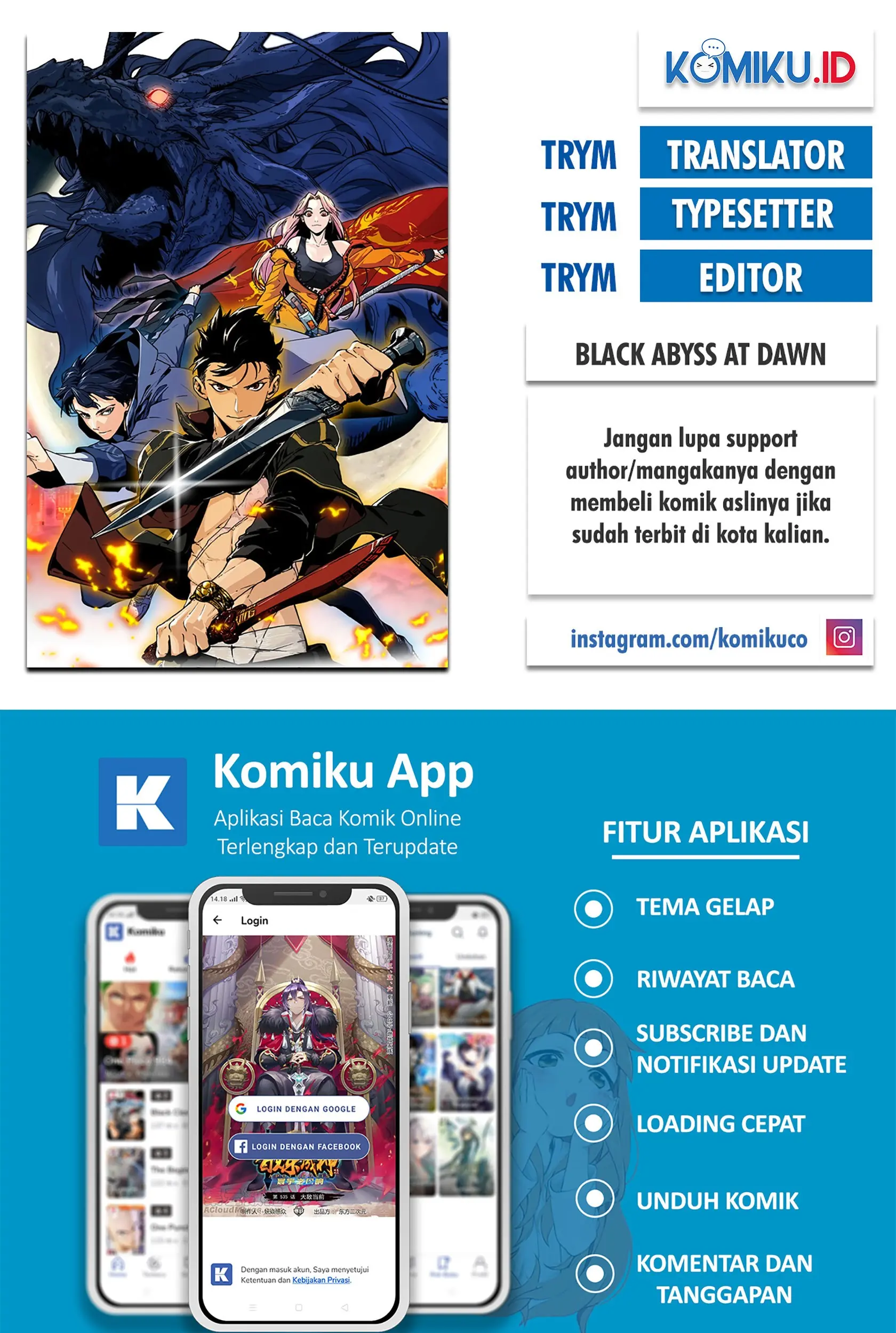 Baca Komik Black Abyss at Dawn Chapter 19 Gambar 1