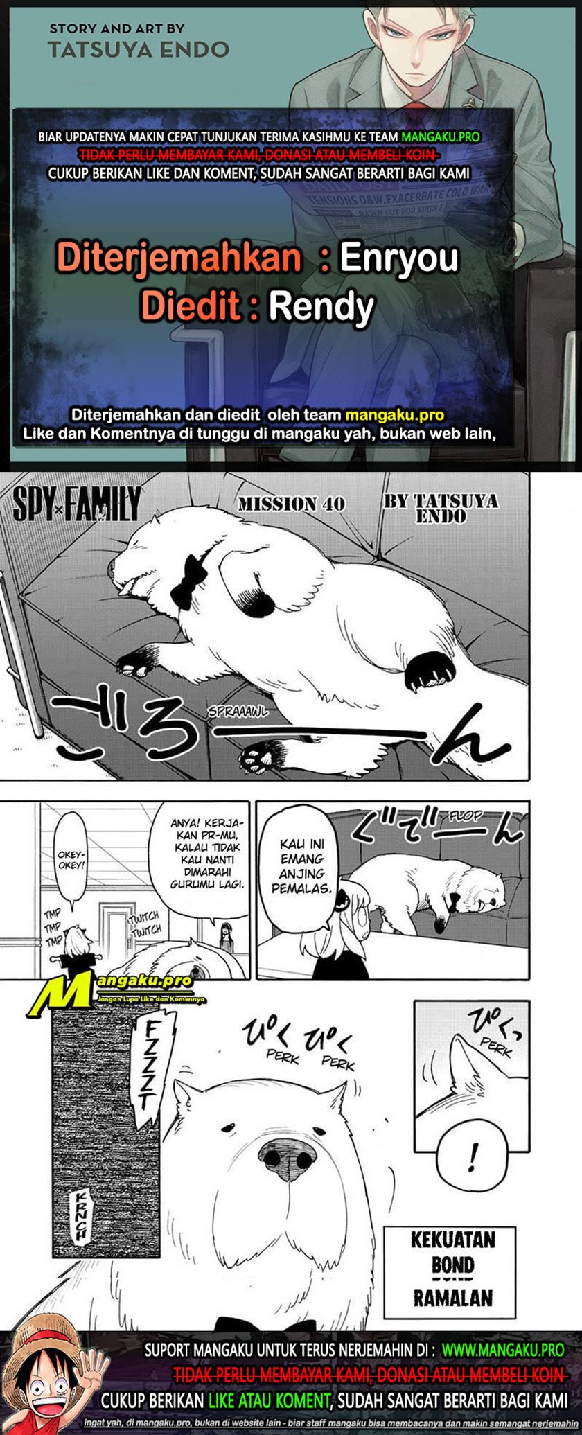 Spy X Family - Chapter 40 - Page 1