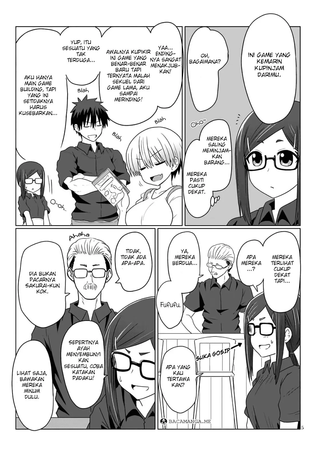 Uzaki-chan wa Asobitai! Chapter 07 Gambar 6