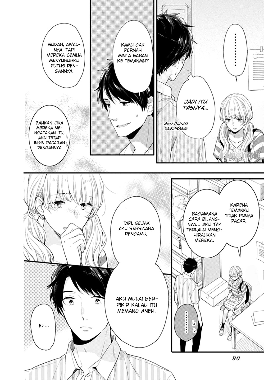 Koi wo Shiranai Bokutachi wa Chapter 3 Gambar 33