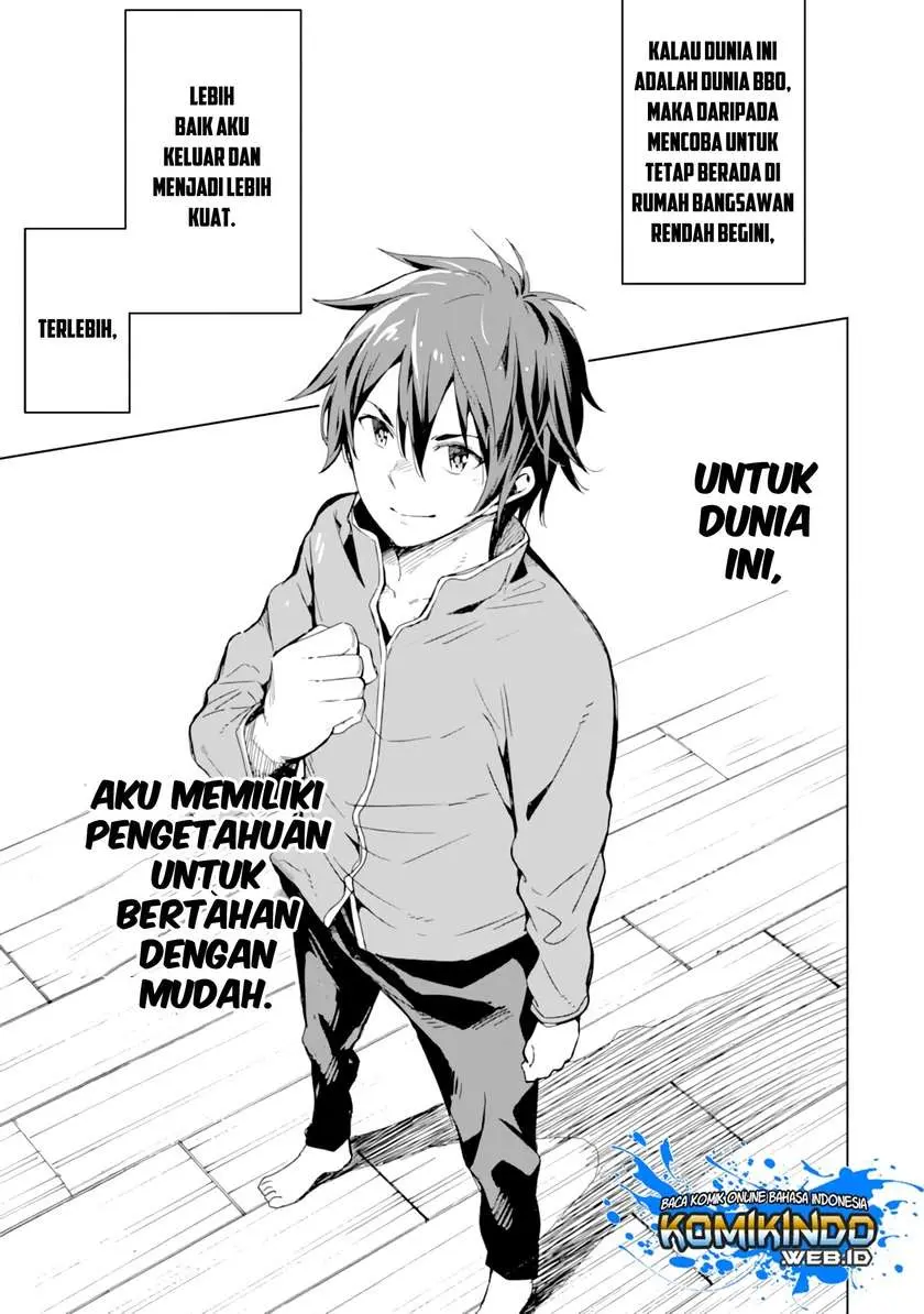 Isekai Kenja no Tensei Musou ~Geemu no Chishiki de Isekai Saikyou~ Chapter 01.2 Gambar 9