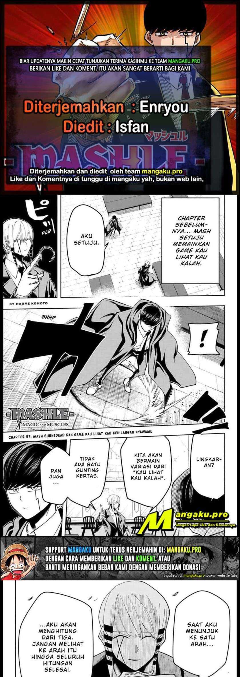 Mashle: Magic and Muscles - Chapter 57 - Page 1