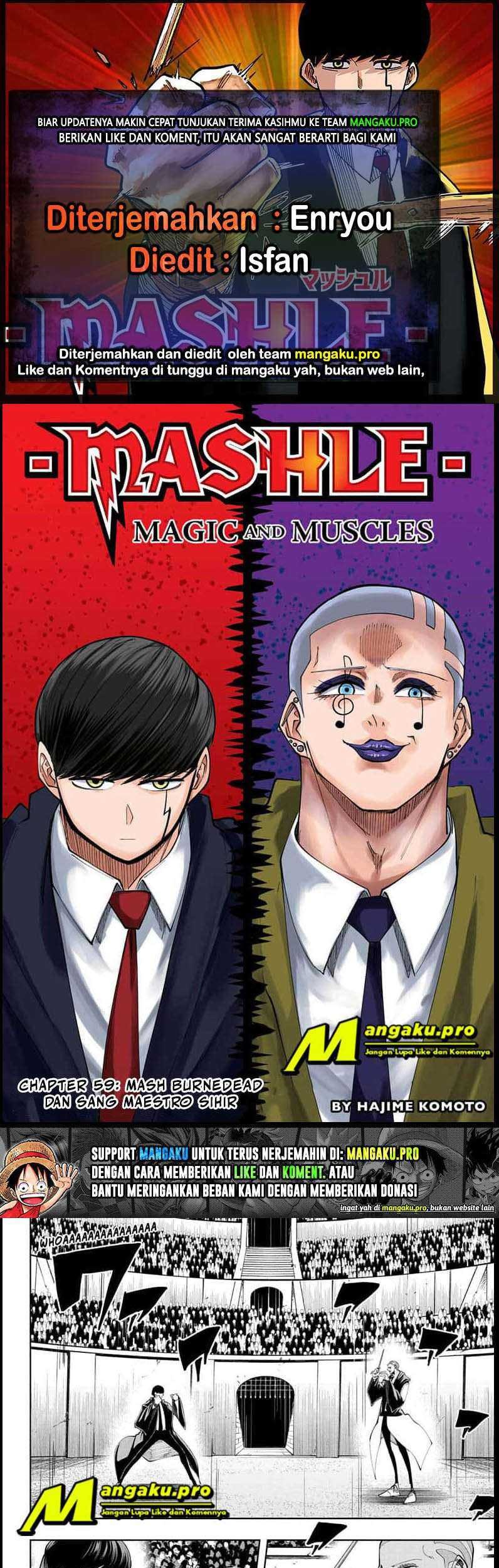 Mashle: Magic and Muscles - Chapter 59 - Page 1