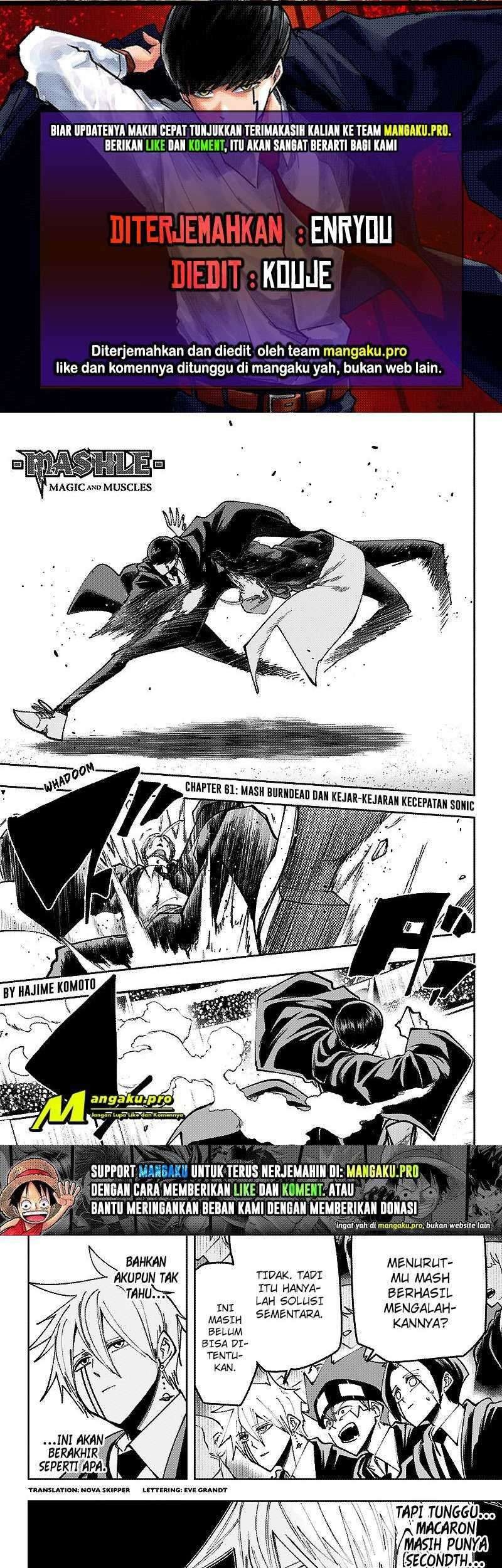 Mashle: Magic and Muscles - Chapter 61 - Page 1