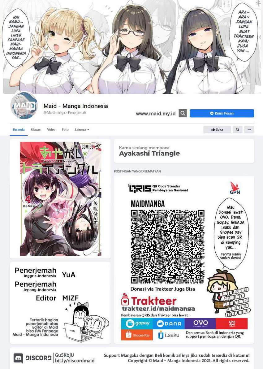 Baca Manga Ayakashi Triangle Chapter 34 Gambar 2