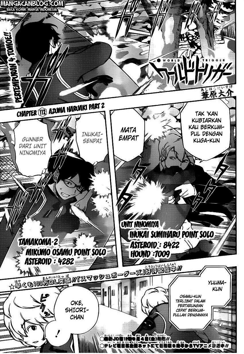 Baca Manga World Trigger Chapter 112 Gambar 2