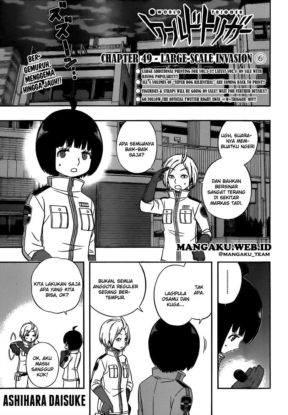 Baca Komik World Trigger Chapter 49 Gambar 1