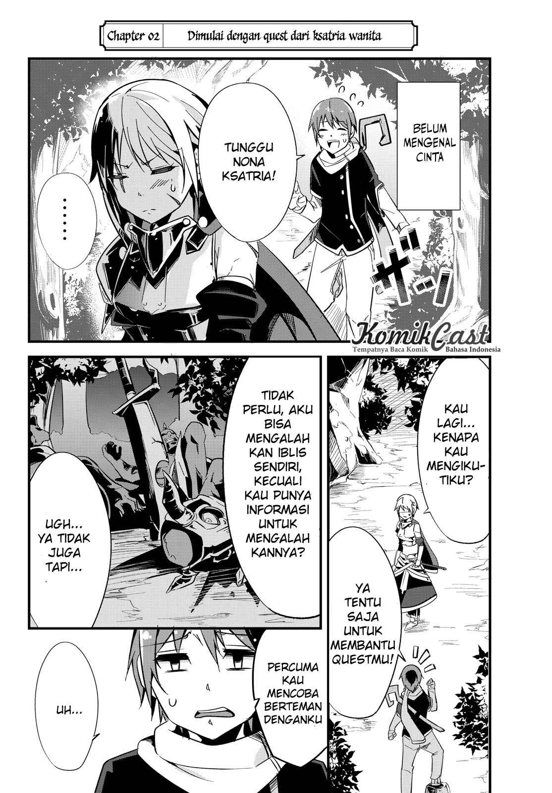Baca Manga Ima Made Ichido mo Onna Atsukaisareta koto ga nai Onna Kishi wo Onna Atsukai suru Chapter 2 Gambar 2