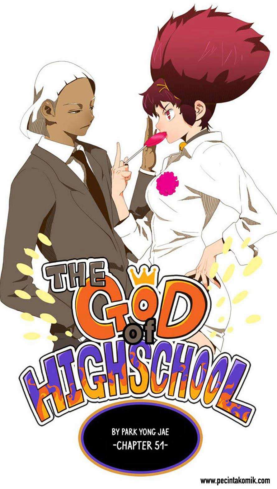 Baca Manhwa The God of High School Chapter 51 Gambar 2