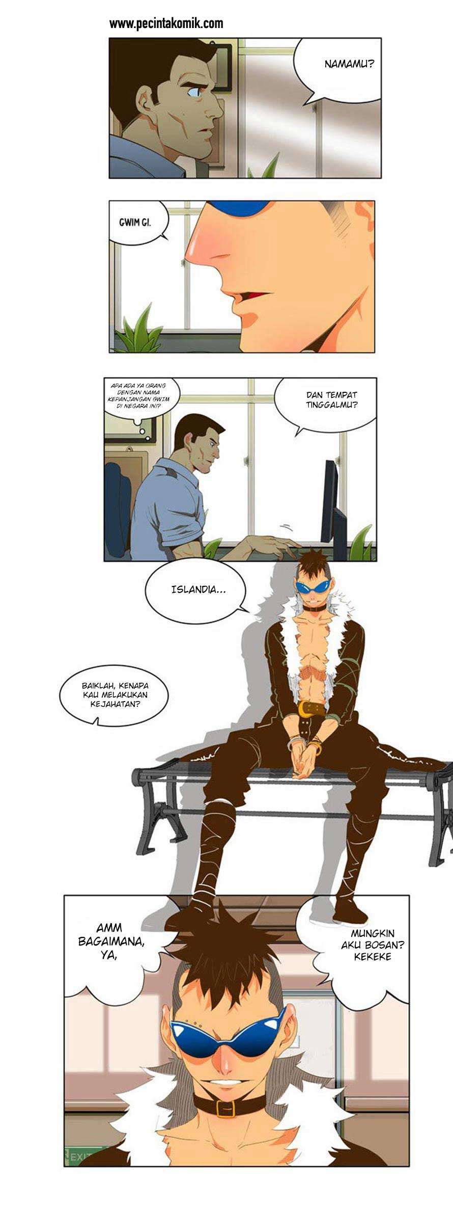 Baca Komik The God of High School Chapter 43 Gambar 1