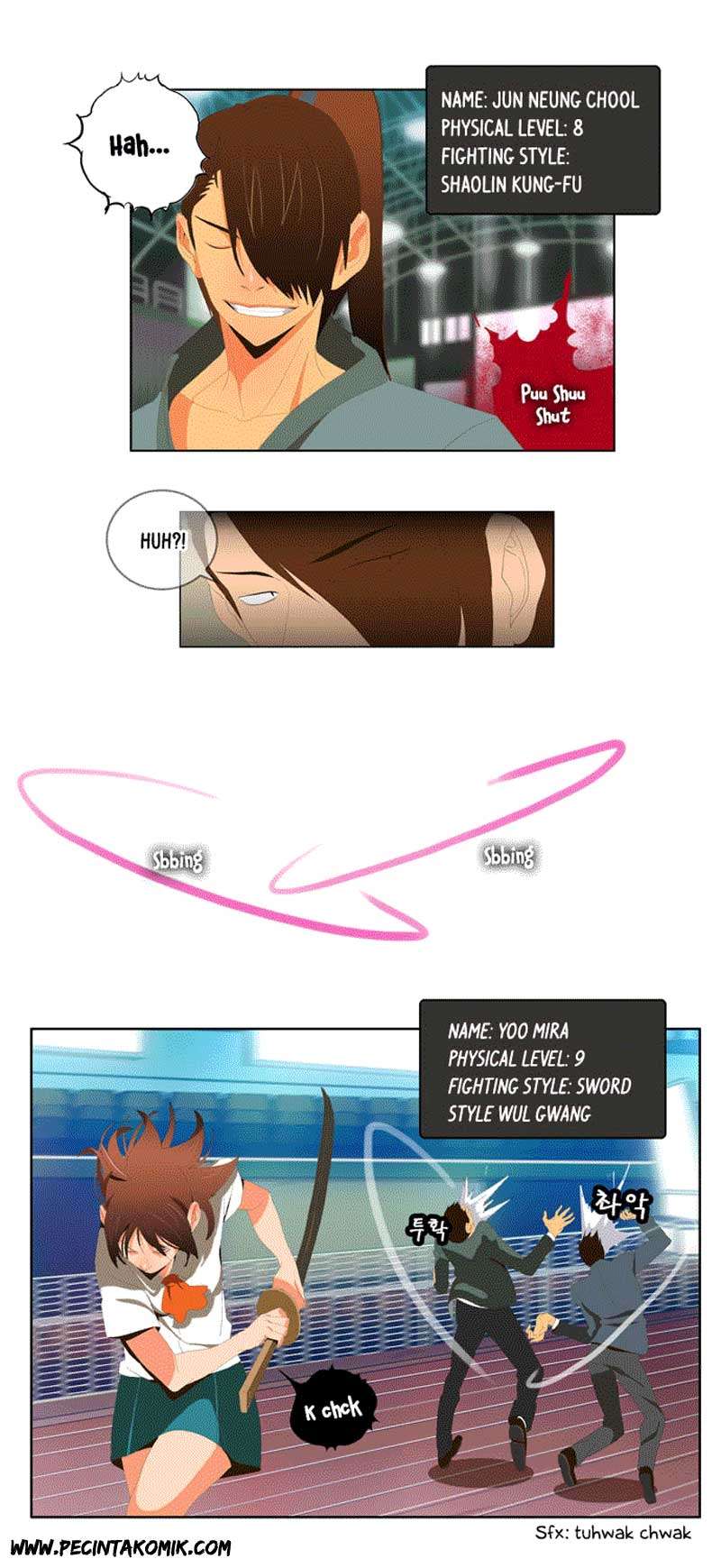 The God of High School Chapter 6 Gambar 19