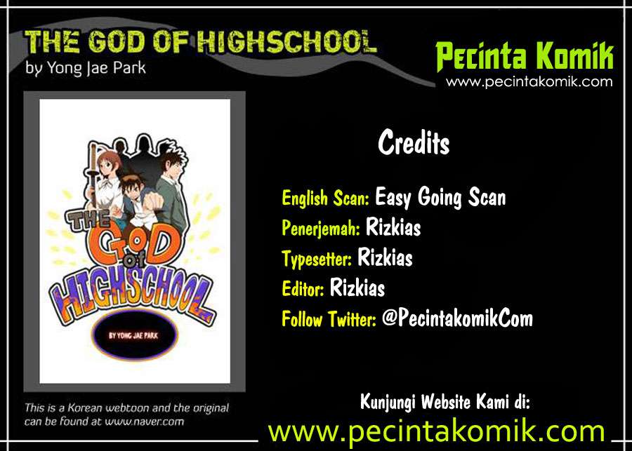 Baca Komik The God of High School Chapter 4 Gambar 1