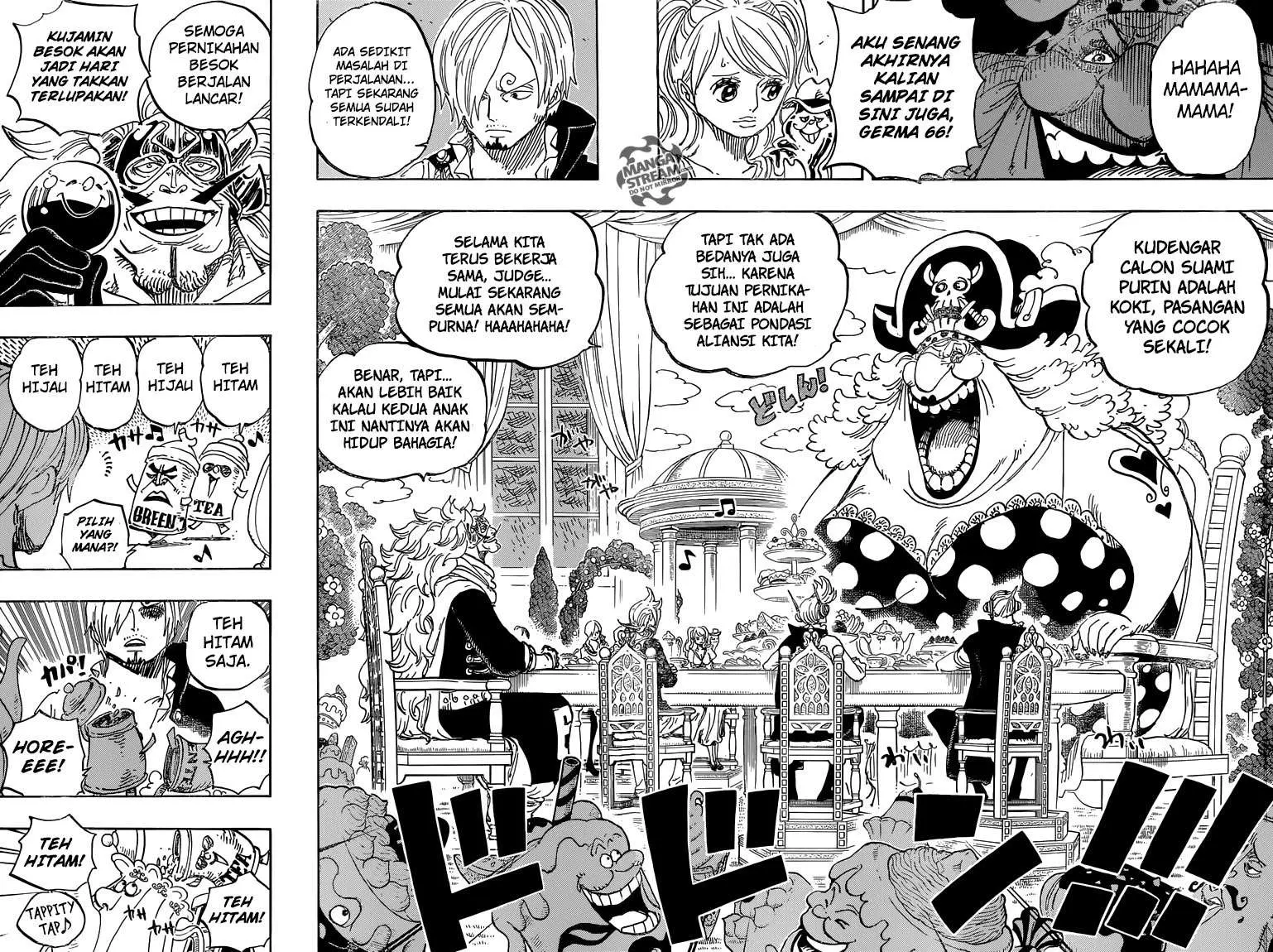 One Piece Chapter 845 Gambar 9