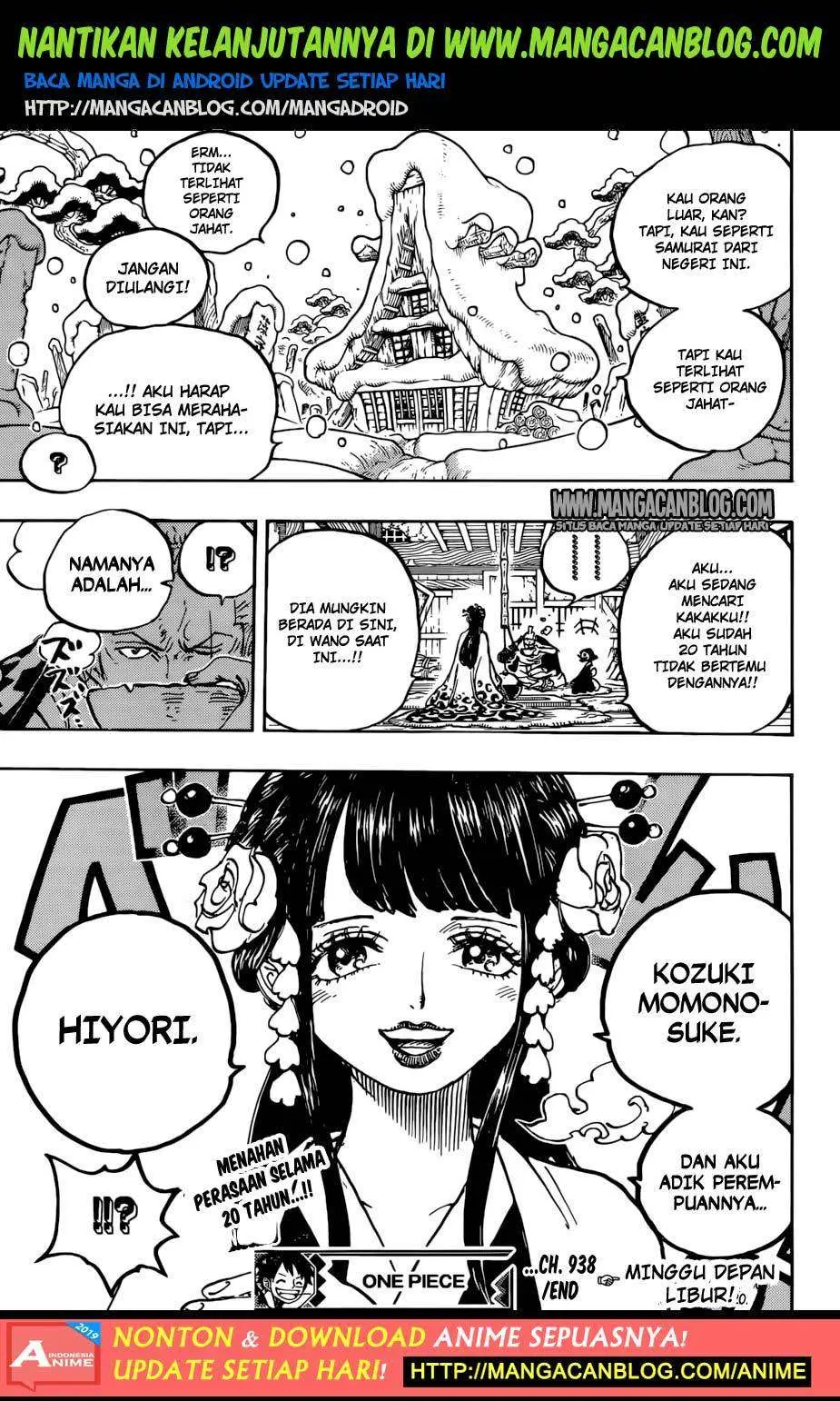 One Piece Chapter 938 Gambar 13