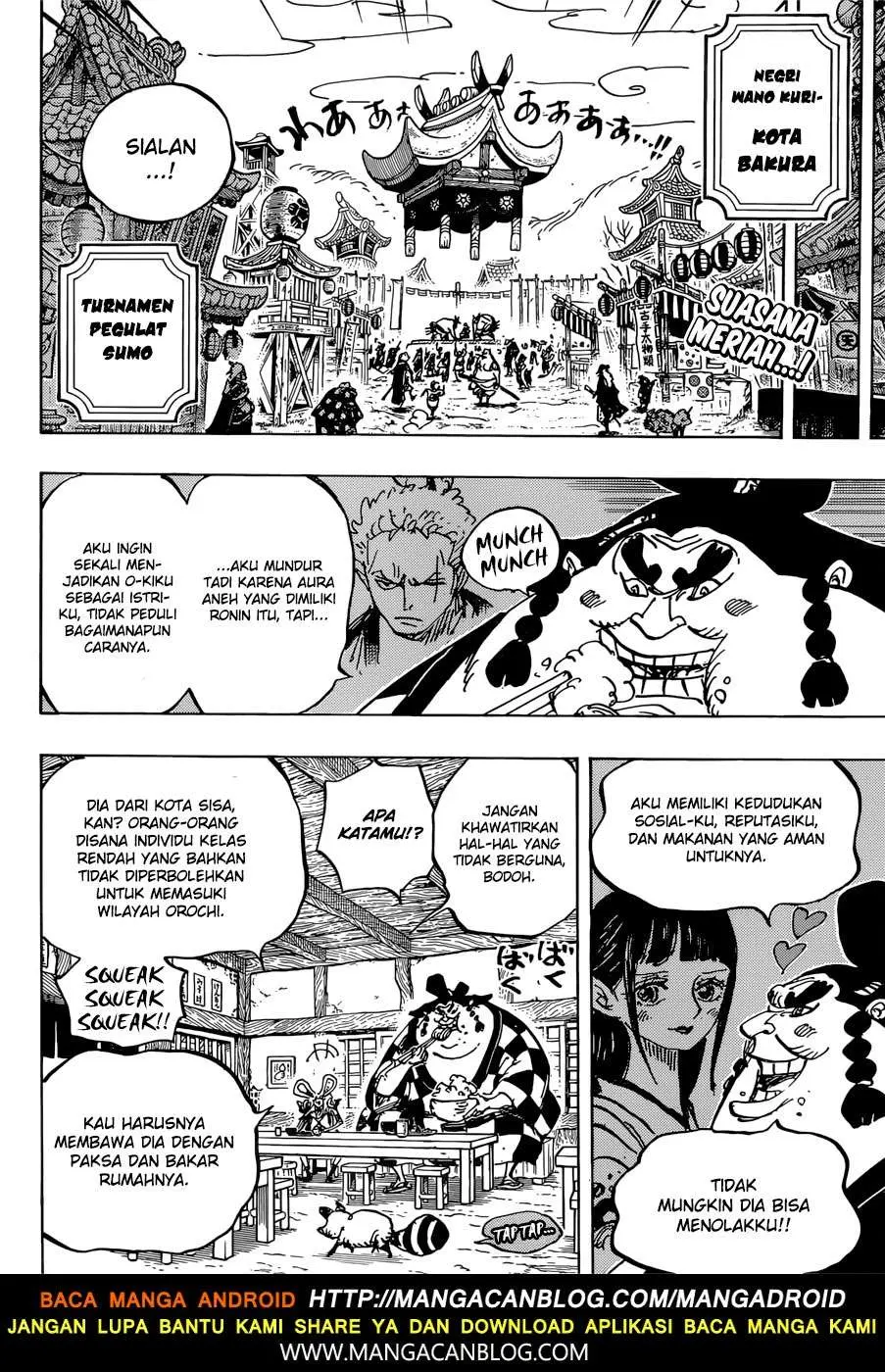One Piece Chapter 915 Gambar 3