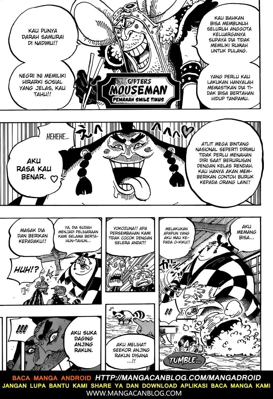 One Piece Chapter 915 Gambar 4