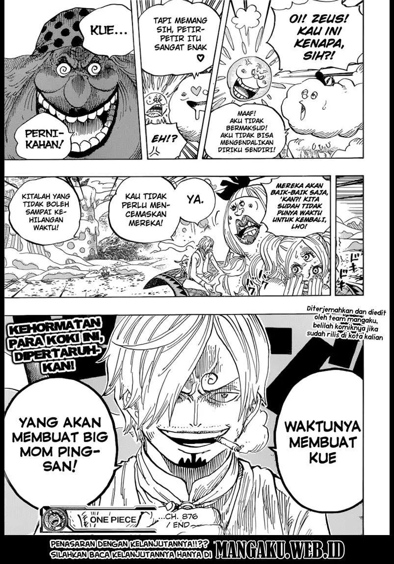 One Piece Chapter 876 Gambar 15