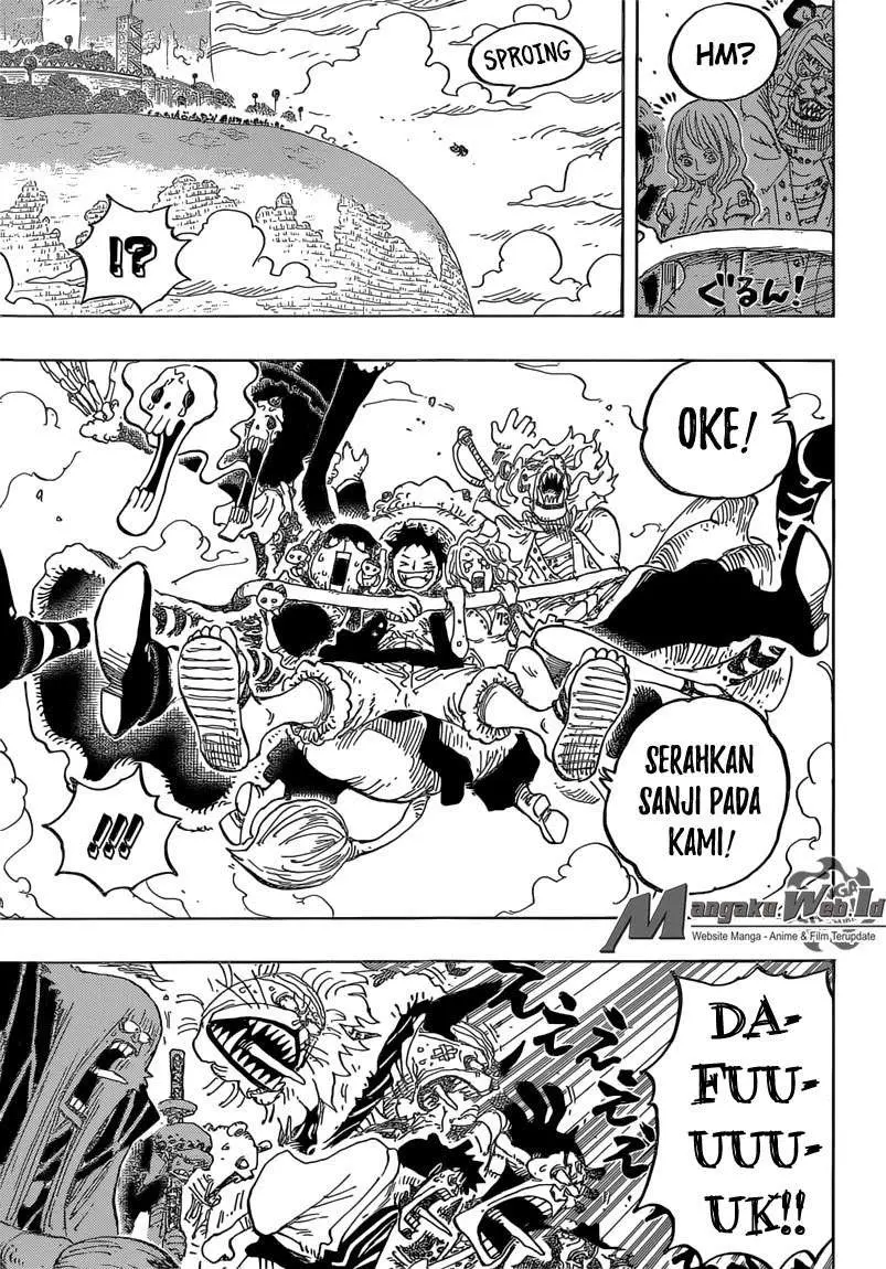 One Piece Chapter 822 Gambar 16
